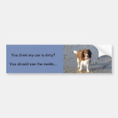 Engelse Springer Spaniel Bumpersticker (Voorkant)