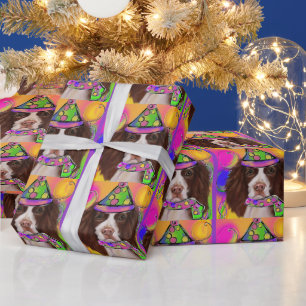 Engelse Springer Spaniel           Cadeaupapier
