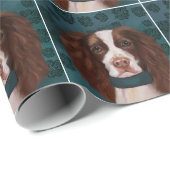 Engelse Springer Spaniel     Cadeaupapier (Rol Hoek)