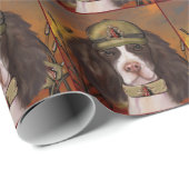Engelse Springer Spaniel  Cadeaupapier (Rol Hoek)