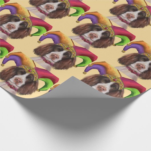 ENGELSE SPRINGER SPANIEL CADEAUPAPIER (Hoek)