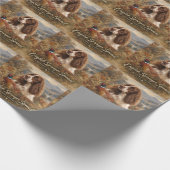 Engelse Springer Spaniel Cadeaupapier (Hoek)