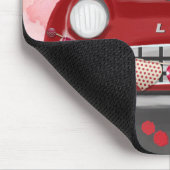 Engelse Springer Spaniel Car Hearts Valentijns Muismat (Hoek)