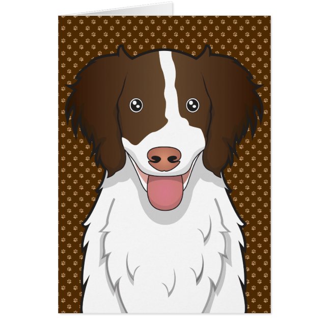Engelse Springer Spaniel Cartoon Paws (Voorkant)