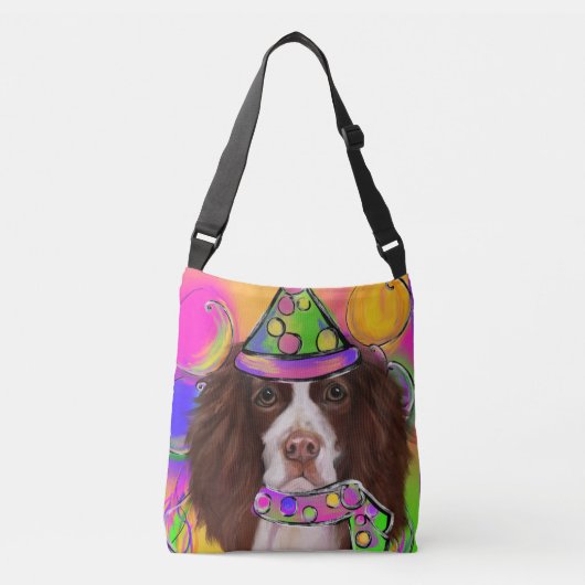 Engelse Springer Spaniel    Crossbody Tas (Voorkant)