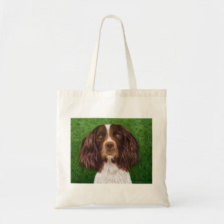 Engelse Springer Spaniel Dog Art - Majoor Tote Bag