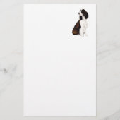 Engelse Springer Spaniel Dog Art Stationery Briefpapier (Voorkant)