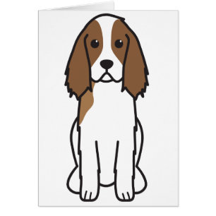 Engelse Springer Spaniel Dog Cartoon