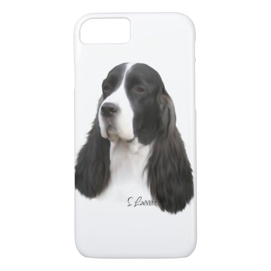 Engelse Springer Spaniel Dog Case-Mate iPhone Case (Achterkant)