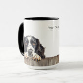 Engelse Springer Spaniel Dog Mok (Voorkant links)