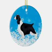 Engelse Springer Spaniel Dog/Puppy Ornament (Rechts)