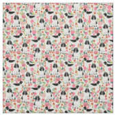 Engelse Springer Spaniel Dog Stof (Swatch)