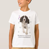 Engelse Springer Spaniel Dog T-shirt (Voorkant)