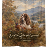 Engelse Springer Spaniel  Douchegordijn (Voorkant)