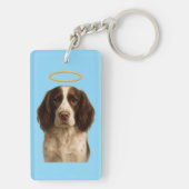 Engelse Springer Spaniel engel / duivel sleutelhan Sleutelhanger (achterkant)
