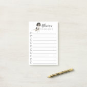 Engelse Springer Spaniel, gepersonaliseerd om lijs Post-it® Notes (Op bureau)