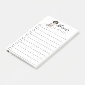 Engelse Springer Spaniel, gepersonaliseerd om lijs Post-it® Notes (Schuin)