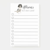 Engelse Springer Spaniel, gepersonaliseerd om lijs Post-it® Notes (Voorkant)