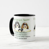 Engelse Springer Spaniel Gifts Mok (Voorkant links)