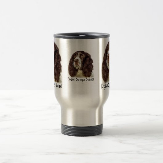 Engelse Springer Spaniel Gifts Reisbeker (Center)
