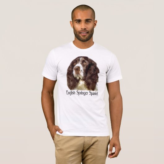 Engelse Springer Spaniel Gifts T-shirt (Voorkant volledig)