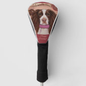 Engelse Springer Spaniel Golfheadcover (Voorkant)