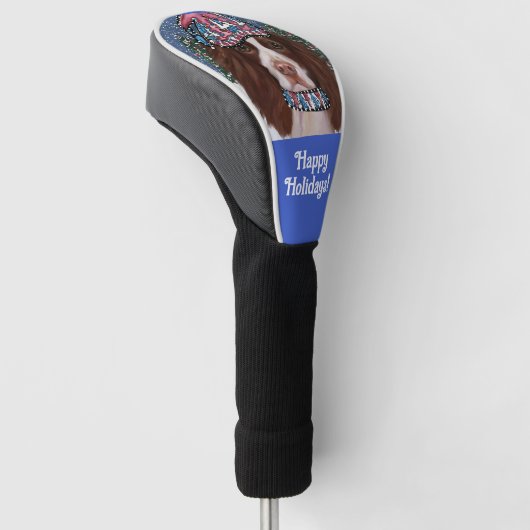 ENGELSE SPRINGER SPANIEL       GOLFHEADCOVER (Schuin)