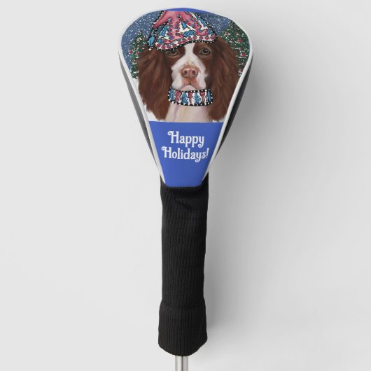 ENGELSE SPRINGER SPANIEL       GOLFHEADCOVER (Voorkant)