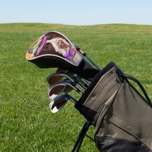 Engelse Springer Spaniel Golfheadcover (Insitu)