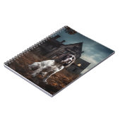 Engelse Springer Spaniel Halloween Griezelen Notitieboek (Linkerzijde)