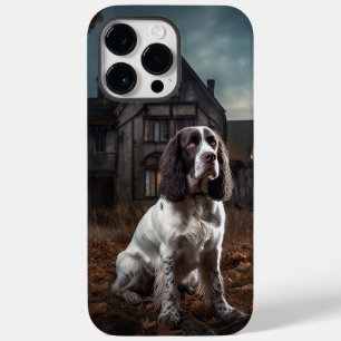Engelse Springer Spaniel Halloween Scary Case-Mate iPhone 14 Pro Max Hoesje