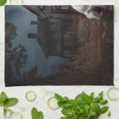 Engelse Springer Spaniel Halloween Scary Theedoek (Gevouwen)