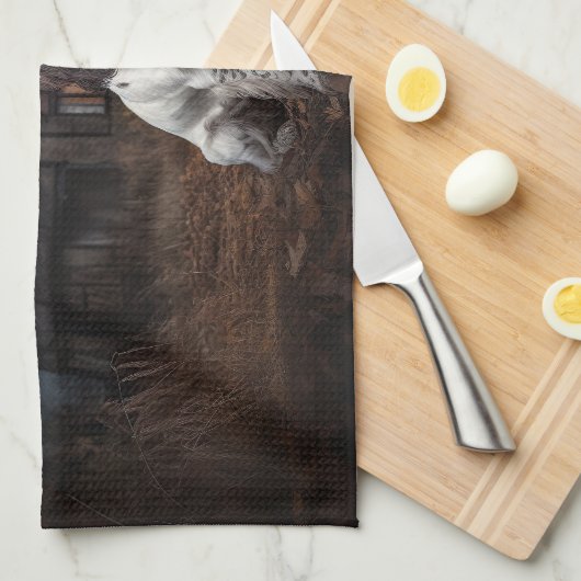 Engelse Springer Spaniel Halloween Scary Theedoek (Quarter Fold)