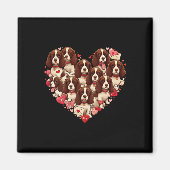 Engelse Springer Spaniel Hart Valentijn Womens Me Magneet (Voorkant)