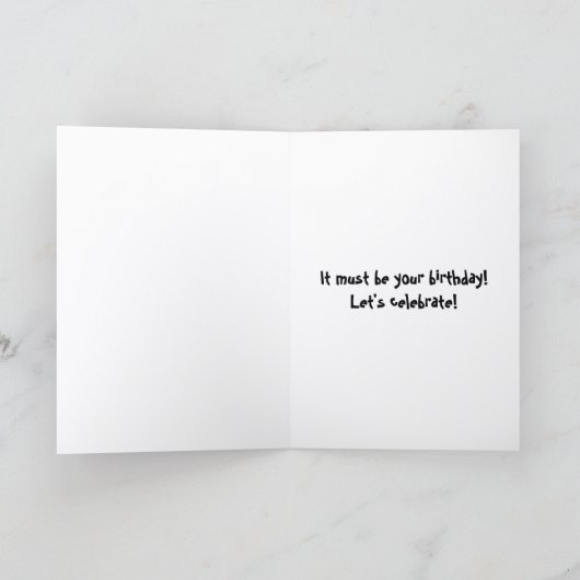 Engelse Springer Spaniel Hond Grappige Verjaardag Kaart (Binnen)