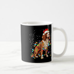 Engelse Springer Spaniel Hond Kerstverlichting Xma Koffiemok