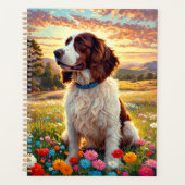 Engelse Springer Spaniel hond Planner (Voorkant)