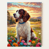Engelse Springer Spaniel hond Planner (Achterkant)