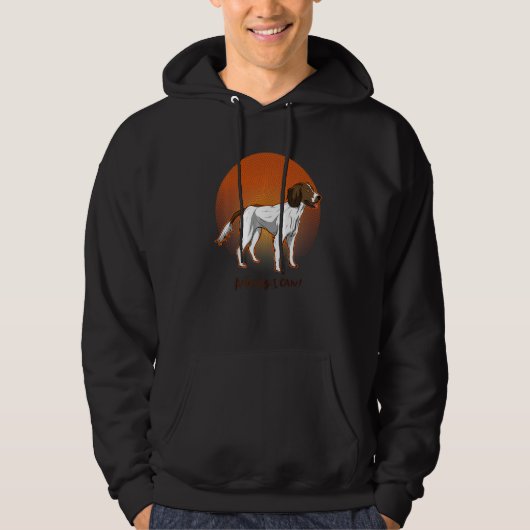 Engelse Springer Spaniel Hondenras 1 Hoodie (Voorkant)