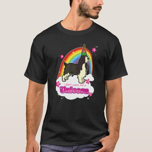 Engelse Springer Spaniel Hondenras 3 T-shirt (Voorkant)