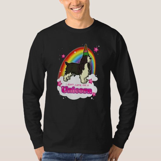 Engelse Springer Spaniel Hondenras  3 T-shirt (Voorkant)