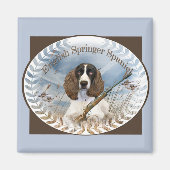 Engelse Springer Spaniel Hunts Magnet (Voorkant)