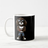 Engelse Springer Spaniel Ik hou van papa Funny Dog Koffiemok (Links)