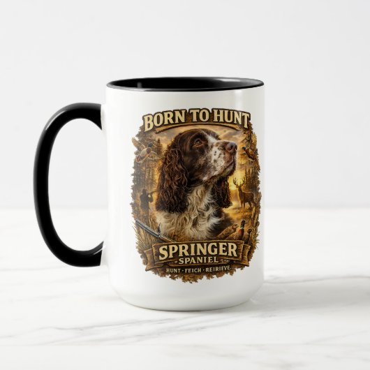 Engelse Springer Spaniel Jachthond Mok (Links)