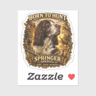 Engelse Springer Spaniel Jachthond Sticker