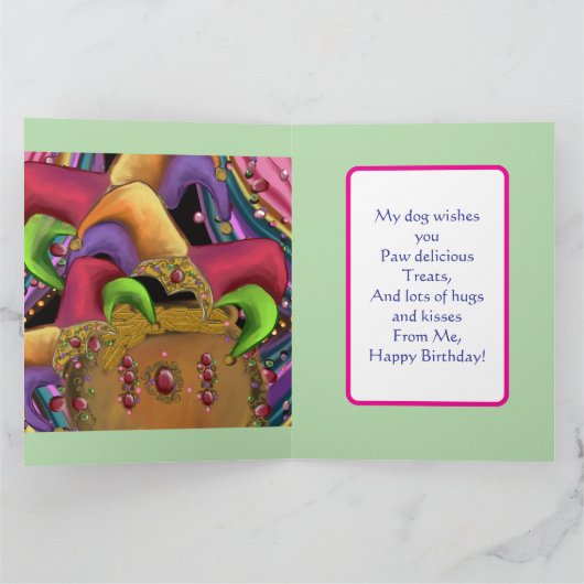 ENGELSE SPRINGER SPANIEL  KAART (Binnen)