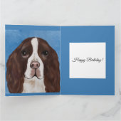 ENGELSE SPRINGER SPANIEL       KAART (Binnen)