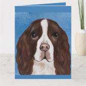 ENGELSE SPRINGER SPANIEL       KAART (Voorkant)