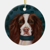 Engelse Springer Spaniel     Keramisch Ornament (Voorkant)
