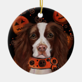 Engelse Springer Spaniel        Keramisch Ornament